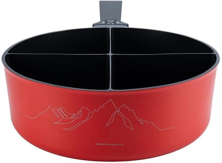 Produktbild 4Fondue Fondue-Caquelon Rot