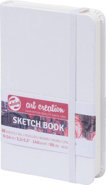 Talens Sketchbook 9x14 white (9 x 14 cm)