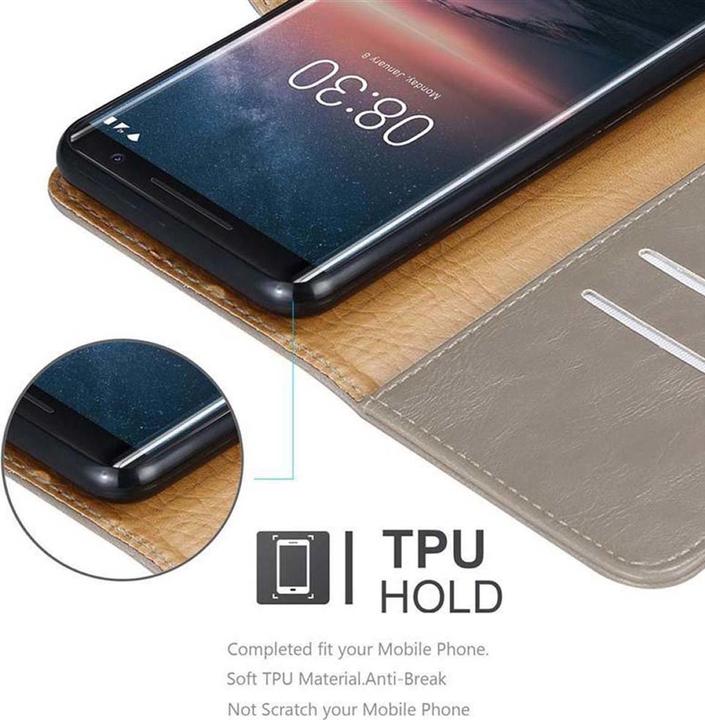 Actual product image Cadorabo Book Luxury Cover (Nokia 8 Sirocco)