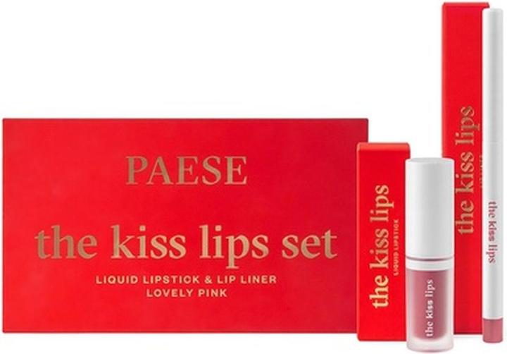 Produktbild Paese Paeseset The Kiss Lips Lippenstift 03 Lovely Pink - 34ml (03 Lovely Pink)