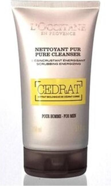 Actual product image L'Occitane Pure Cleanser 150ml Cédrat Facial Cleansing Gel for Men (150 ml)