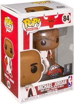 Produktbild Funko NBA Legends POP! Sports Vinyl Figur Michael Jordan (Bulls White Warmup) Exclusive 9 cm