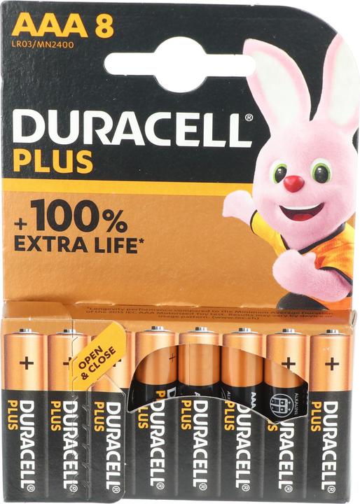 Duracell Plus (8 Stk., AAA)