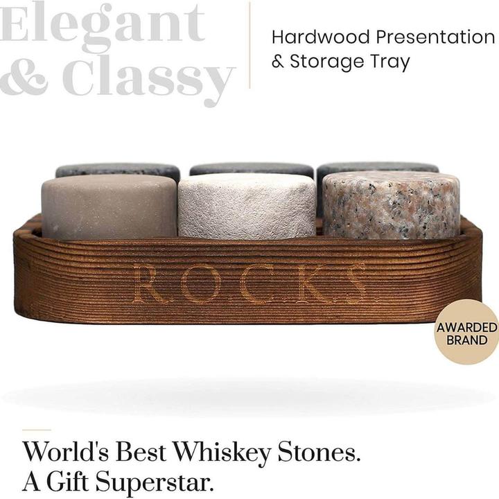 Immagine prodotto Rocks Whiskey Chilling Stones Whiskey Steine Set (Pietre di whisky)