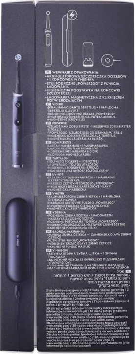 Produktbild Oral-B iO 9 Black (Oszillierende Zahnbürste)