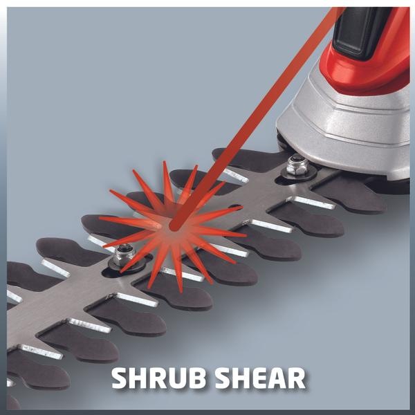 Actual product image Einhell GE-CG 7.2 Li (Cordless hedgecutters)