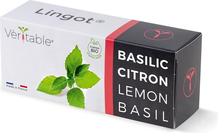 Actual product image Véritable Lingot Lemon Basil BIO (Herb seeds)