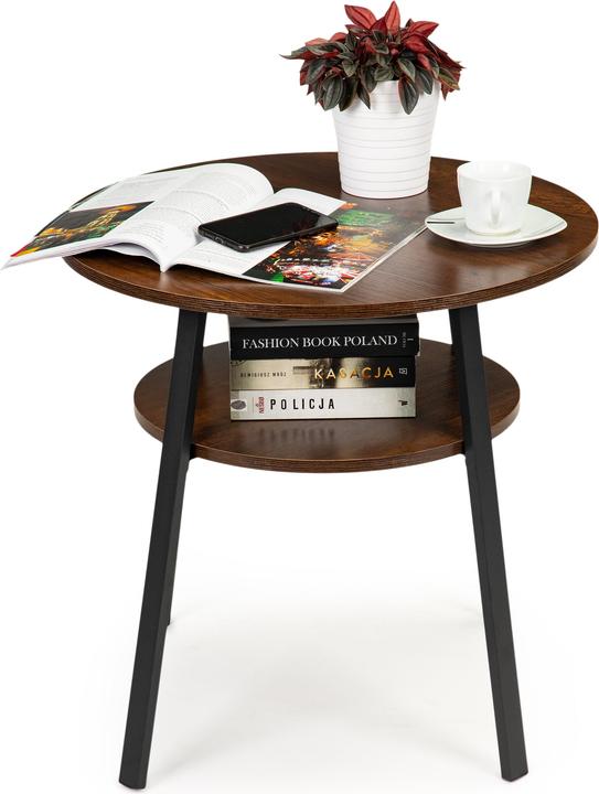 Image du produit Modernhome Runder Couchtisch Moderner Loft