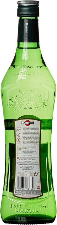 Image du produit Martini Extra Dry (18 ans, 15 %, Italie, 1 x 75 cl, Vermouth)