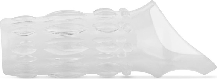 Image du produit Easytoys Manchon Pénien Ouvert à Côtes - Transparent