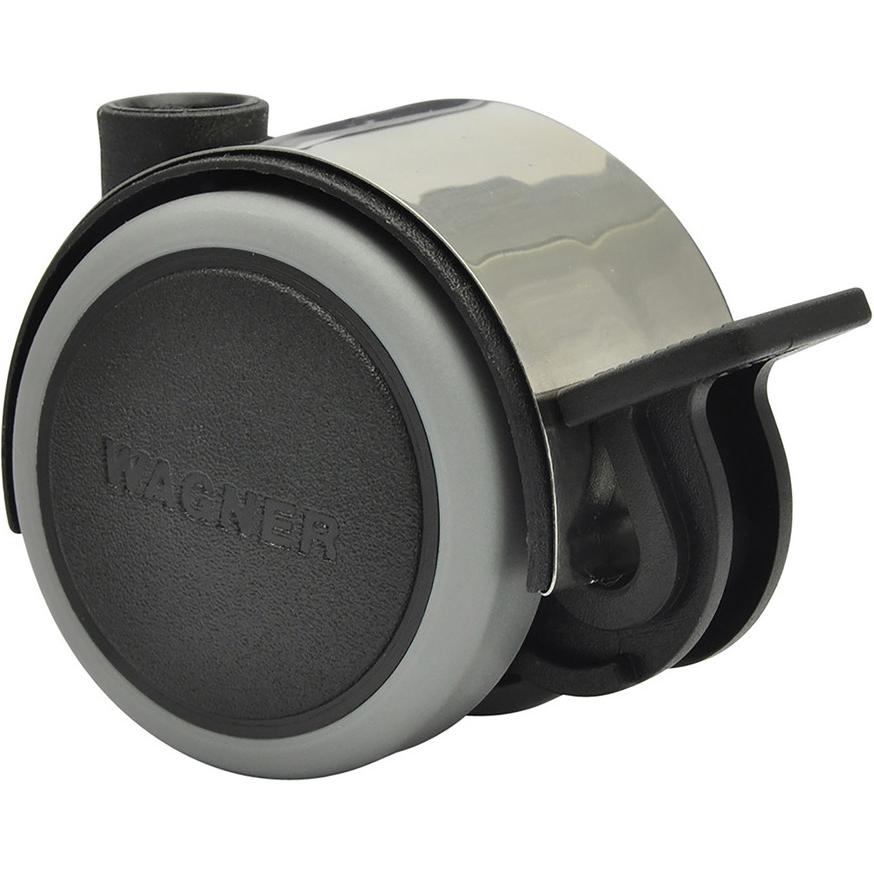 Thumbnail - Wagner System, Möbelrollen, Doppellenkrolle mit Feststeller