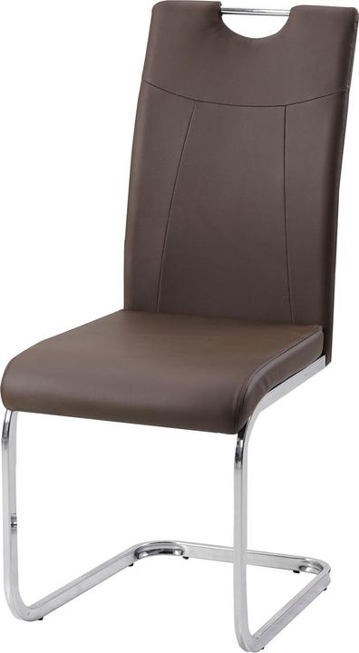 Produktbild HTI-Living Esszimmerstuhl 4er Set Braun Kunstleder Kelly C