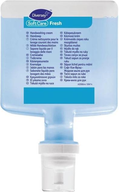 Diversey Soft Care Fresh (Flüssigseife, Handseife Nachfüllpackung, 800 ml)