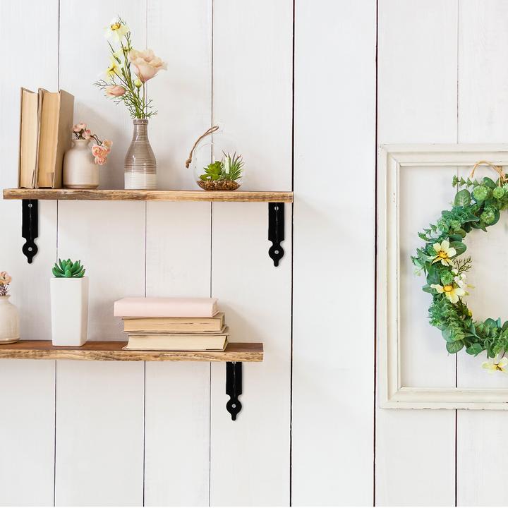 Actual product image Relaxdays 6x Shelf brackets