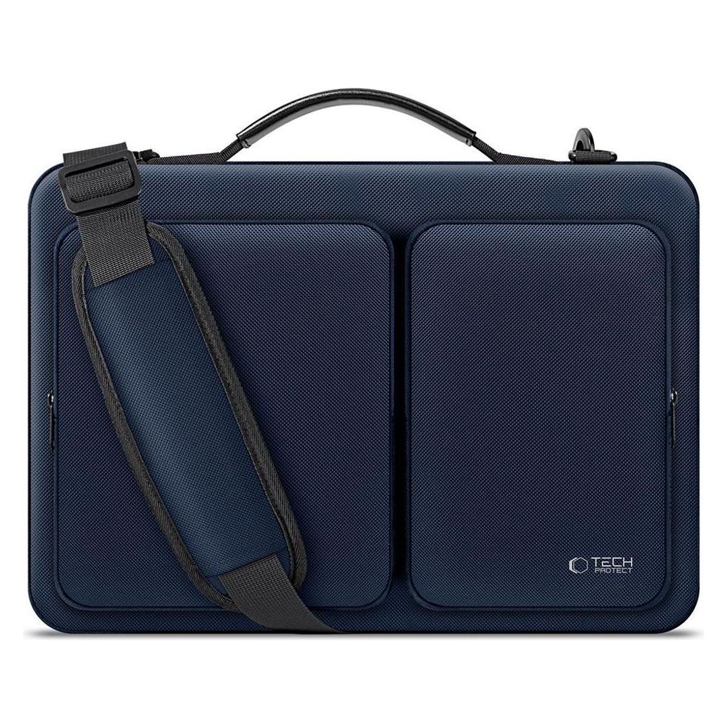 Tech-Protect Laptop Bag 13-14 Defender Bag - Blue (14"), Notebooktasche, Blau