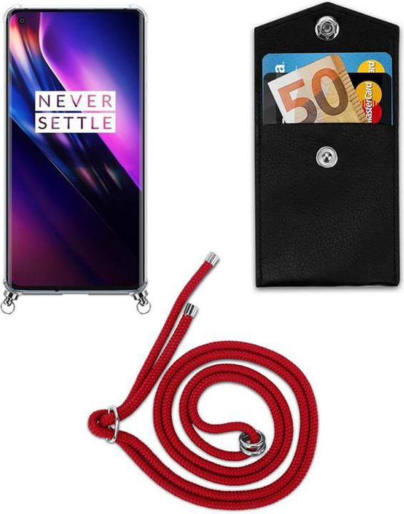 Produktbild Cadorabo TPU Handy Kette SILBER Cover