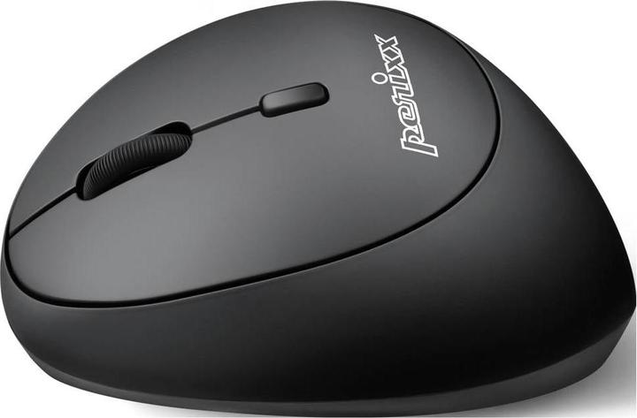 Produktbild Perixx PERIMICE-719L, Kleine ergonomische Maus für Linkshänder, schnurlos, schwarz (Kabellos)