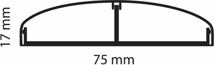 Produktbild Multibrackets Aluminium Kabelkanäle (Kabelkanal, 110 cm)