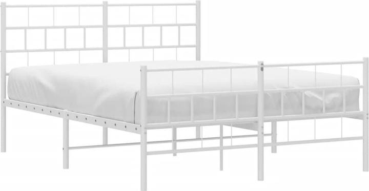 Produktbild vidaXL Metall Bettgestell (140 x 190 cm)