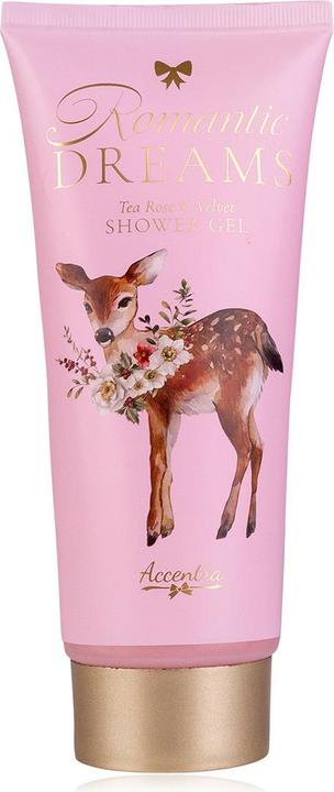Immagine prodotto Accentra Gel doccia ROMANTIC DREAMS, fragranza: Tea Rose & Velvet (200 ml)