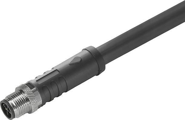 Produktbild Weidmüller Power-LeitungPolzahl: 3 (2+ PE) 5m SAIL-M12G-S3-5.0P