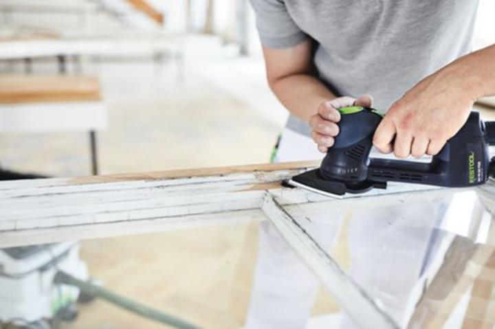 Actual product image Festool Triangle sanding sheet garnet (P180)