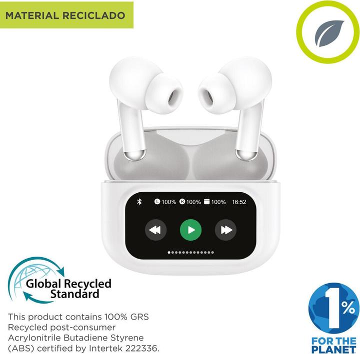 Actual product image Muvit Kopfhörer MCTWS0007 Weiss (Wireless)