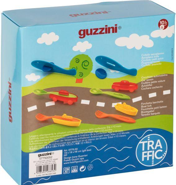 Produktbild Guzzini 07750052 Besteckset mini traffic 3-delig Bimbi
