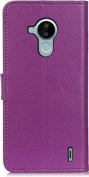 Actual product image MU Classic Litchi Leather Bookcover Series (Nokia C30)