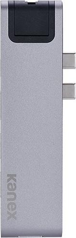 Actual product image Kanex iAdapt 6 in 1 USB-C Hub (USB-C, 6 Ports)