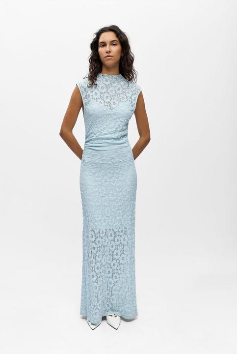 Produktbild Object Fitted Spitzen Maxikleid (M)