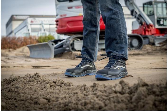 Immagine prodotto Stabilus Stivale di sicurezza SPARTACUS MID taglia 41 nero/blu S3 SRC ESD EN ISO 20345 in pelle bovina (S3, 41)