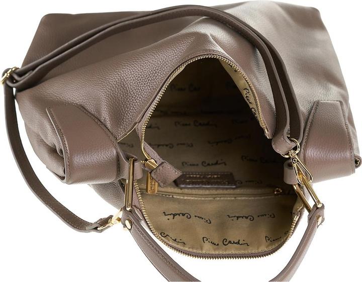Image du produit Pierre Cardin **Damen Umhängetasche Made In Italy - Modell Lyra Elite - 100% Leder** - 33.0 X 30.0 X 12.0 Cm