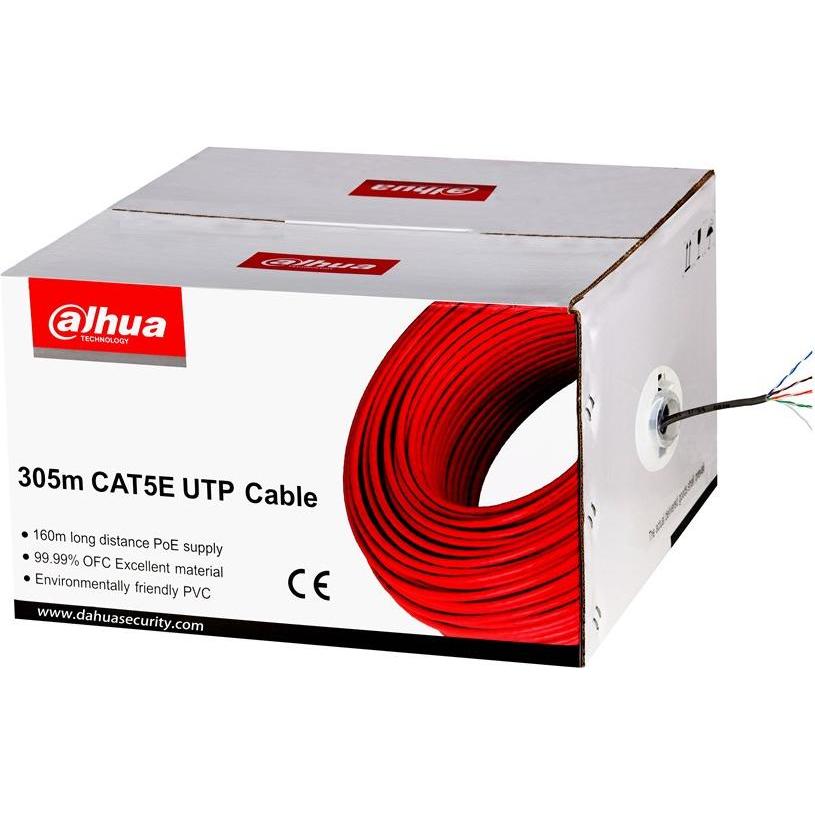 Dahua Technology PFM920I-5EUN Netzwerkkabel 305 m Cat5e U/UTP (UTP) (U/UTP, CAT5e, 305 m), Netzwerkkabel