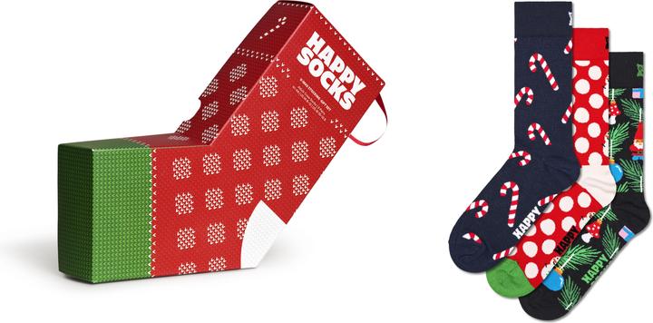 Produktbild Happy Socks X-Mas Stocking (3er Pack, 36 - 40)