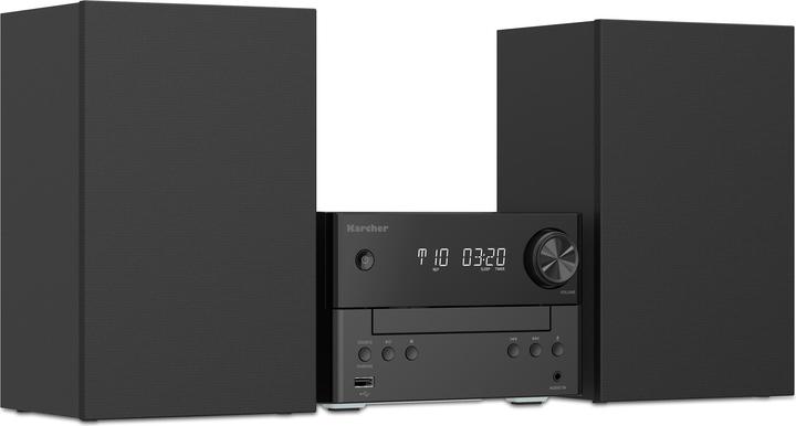 Karcher MC 6475D Stereoanlage / Kompaktanlage mit DAB+ Radio, CD-Player, Bluetooth, USB und 20W RMS (CD player, Bluetooth, 1x 20 W)