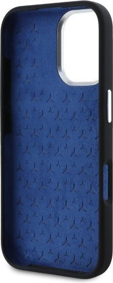 Actual product image Mercedes MEHMP16S23SUTTK iPhone 16 6.1" czarny/black hardcase Silicone Tonal Logo MagSafe (Apple iPhone 16)