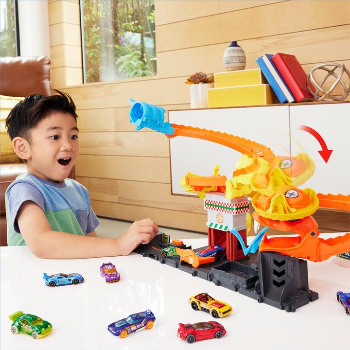 Image du produit Hot Wheels City Cobra Slam Pizza Attack