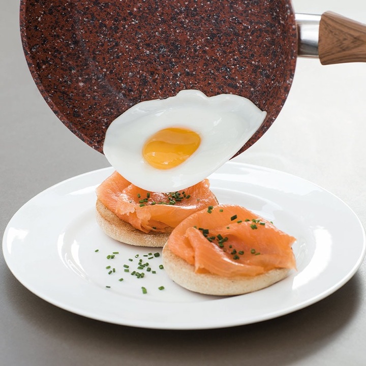 Actual product image Livington Copper & Stone Pan (25 cm, Frying pan, Copper, Aluminium, Steel)