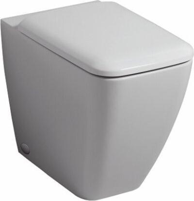 Image du produit Geberit iCon Square WC au sol, chasse deau basse, fixation murale 211910, 6l, sans rebord, forme fer