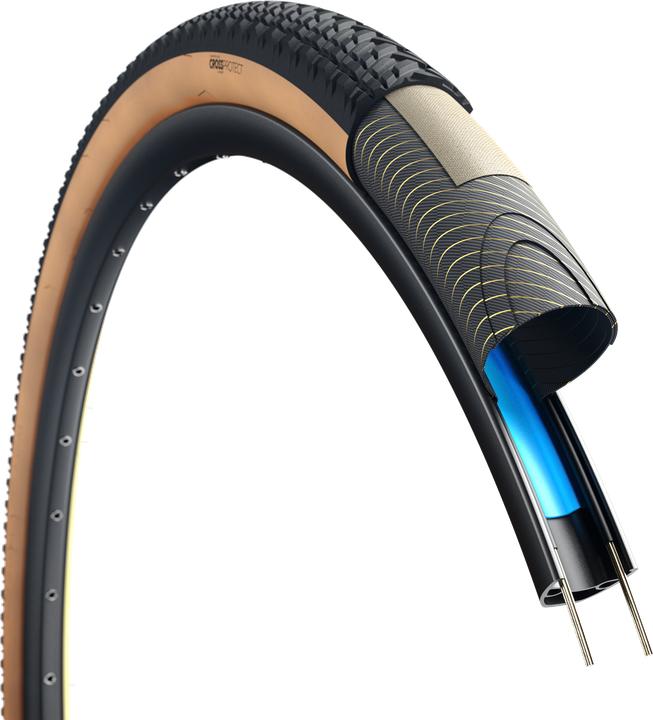 Immagine prodotto Riverside Pneumatici Pneumatici da trekking Tubeless Ready CrossProtect light (28 x 1.50, 40-622)