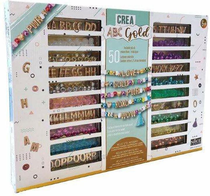 Nice PerlenSet ABC Precious gold