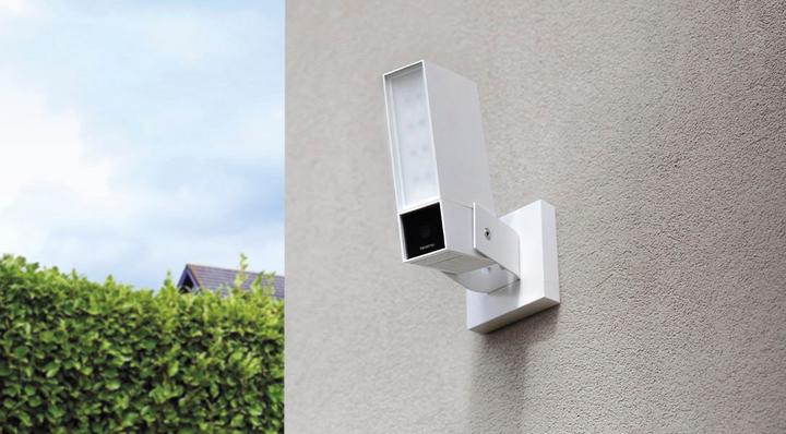 Image du produit Netatmo Caméra d'extérieur intelligente avec sirène d'alarme - Blanc