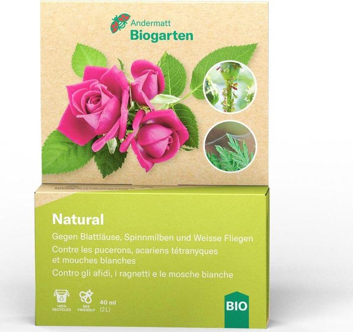 Produktbild Andermatt Biogarten Natural (Spinnmilben, Weissen Fliegen, Blattläuse)