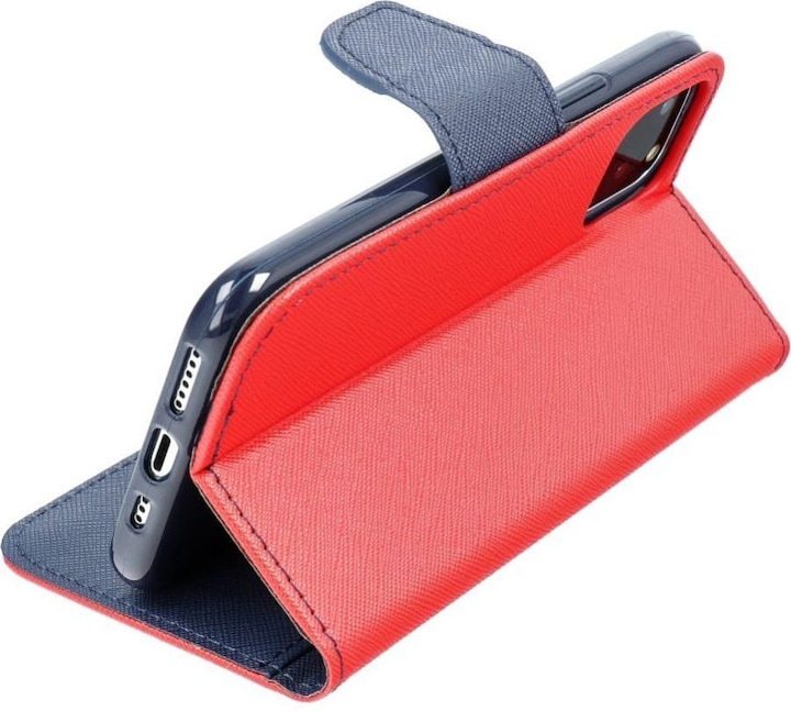 Produktbild Fancy Book Book case OEM case for SAMSUNG A25 5G red / navy (Samsung Galaxy A25 5G)