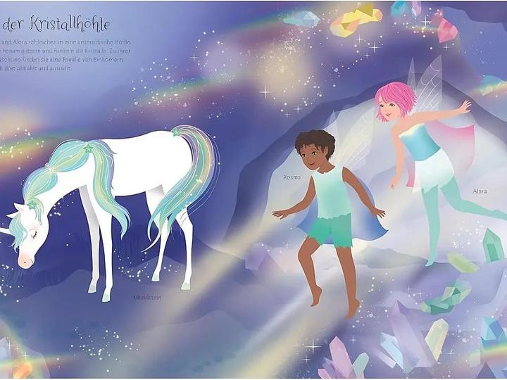 Actual product image My Dress-up Doll Sticker Book: Rainbow Unicorns