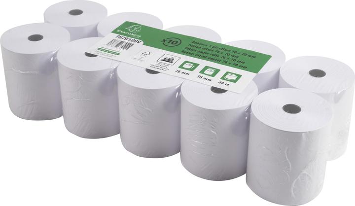 Produktbild Exacompta Kassenrollen