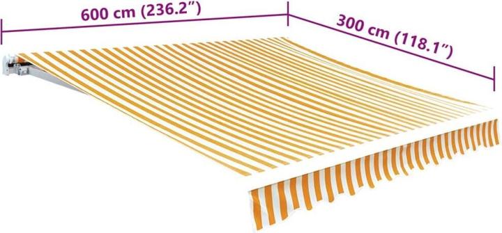 Produktbild vidaXL Lybed (600 x 300 cm)