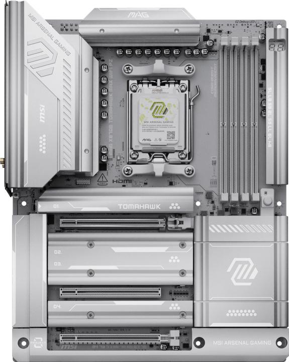 Produktbild MSI MAG X870E Tomahawk Max WiFi (AM5, AMD X870E, ATX)