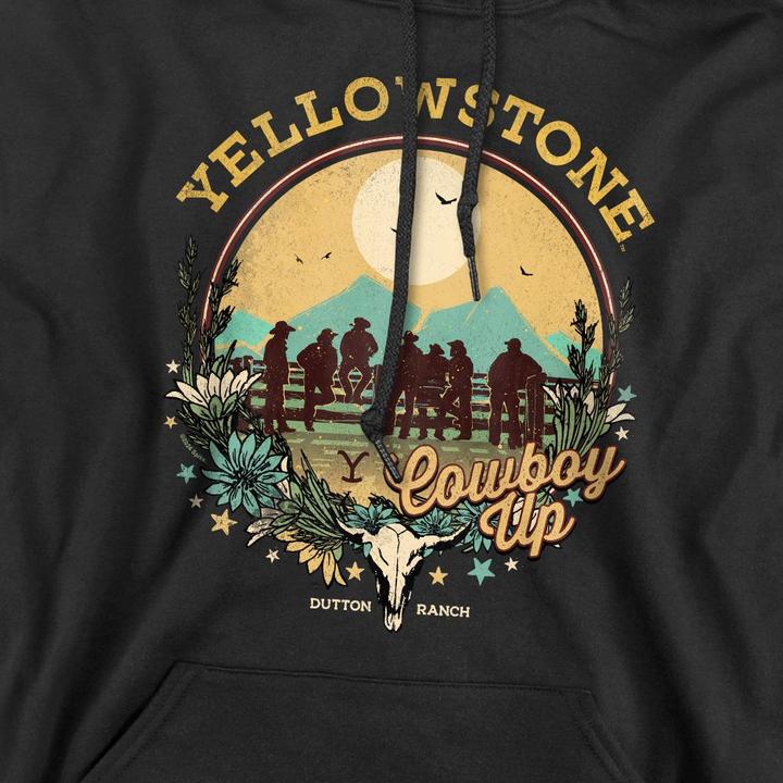 Produktbild Yellowstone Cowboy Up Kapuzenpullover (L)
